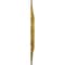 Ekena Millwork Orrington Ceiling Medallion (Fits Canopies up to 6 1/4"), 22"OD x 6 1/4"ID x 1 3/4"P, Pharaohs Gold CM22ORPGS - alternate 2